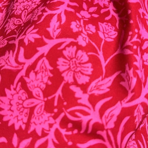 Vineyard Vines Dress, Pink and Red Floral Pattern, Size M - Picture 5 of 7